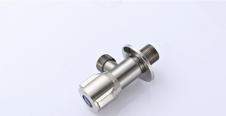 304 stainless steel kitchen tap angle valve with single handle stainless steel angle valve