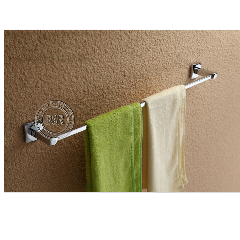 (50cm)single towel bar/towel holder,solid brass made,chrome finish, bathroom hardware,bathroom accessories