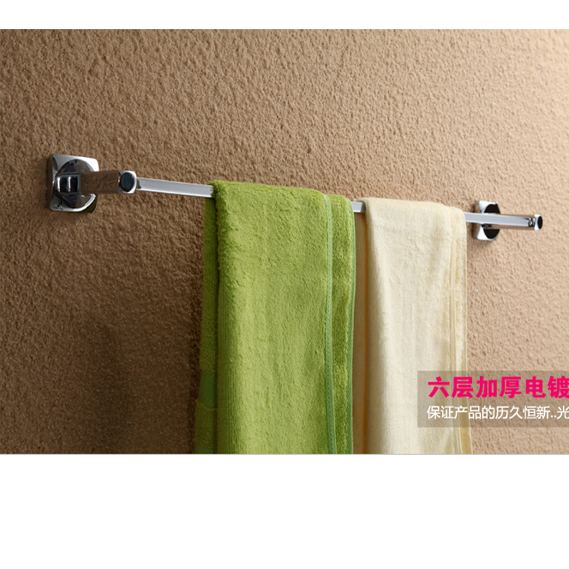 (50cm)single towel bar/towel holder,solid brass made,chrome finish, bathroom hardware,bathroom accessories