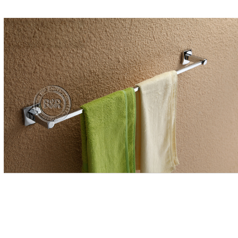 (50cm)single towel bar/towel holder,solid brass made,chrome finish, bathroom hardware,bathroom accessories