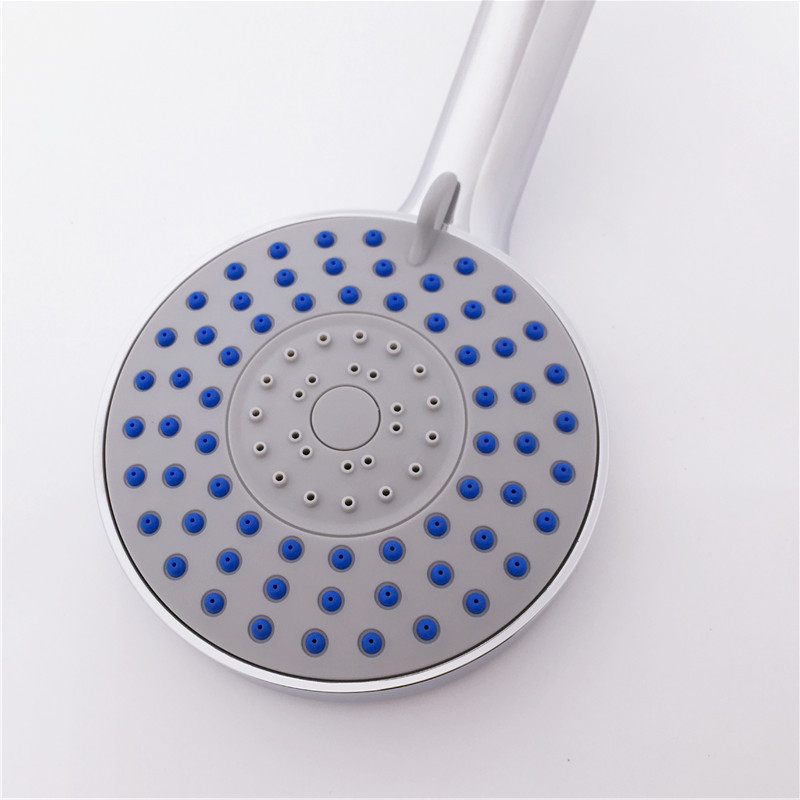 aothper 3 in 1 water saving shower head set wall mounted abs with chrome bathroom hand shower head+1.5 m hose+shower holder