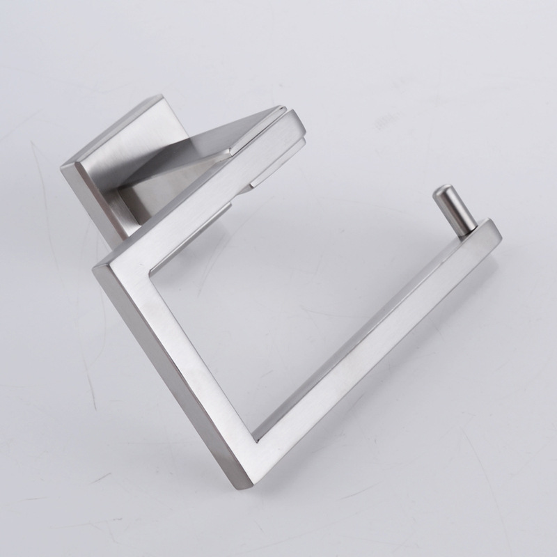 aothpher 304 brush stainless steel toilet paper holder bathroom brushed finished roll paper holder wall mounted tissue holder