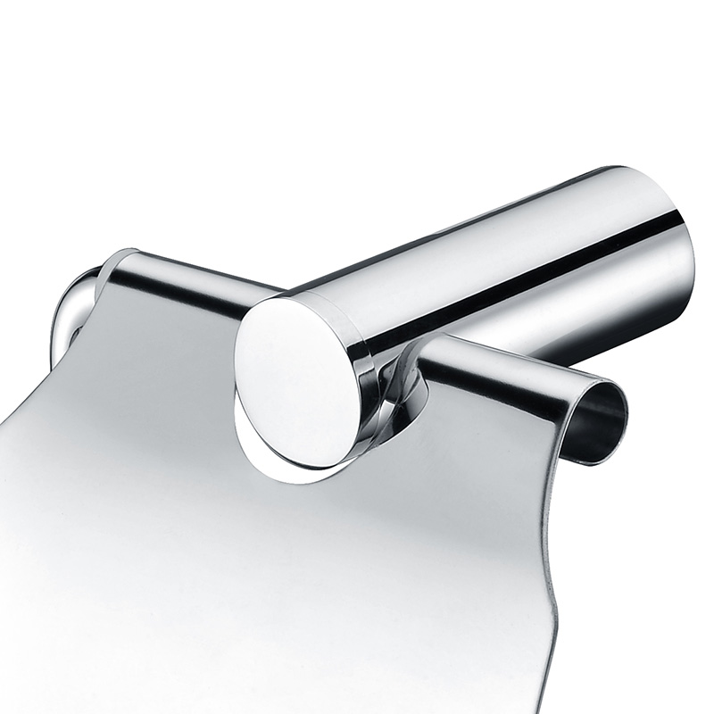 aothpher 304 stainless steel toilet paper holder bathroom chrome finished roll paper holder wall mounted roll tissue holder