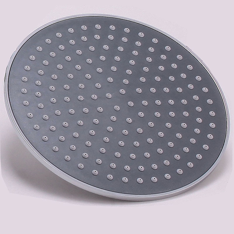 aothpher 8 inch water saving rainful shower head high pressurized abs with plated bathroom hand shower water booster shower head