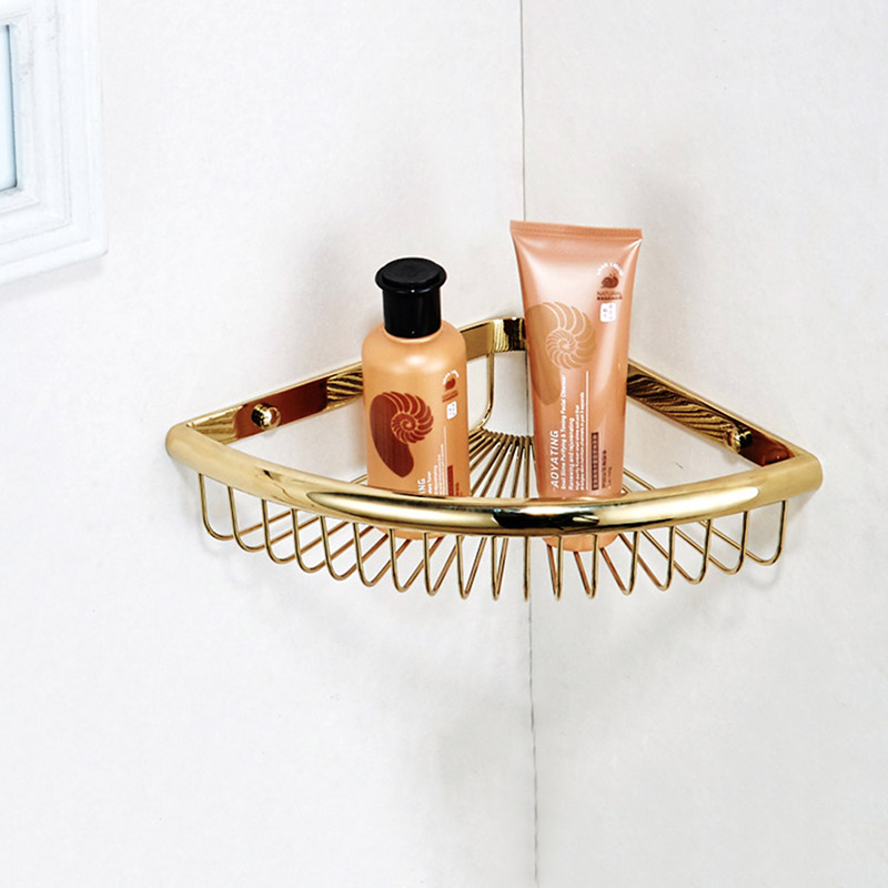 aothpher bathroom space-saving corner shelf for shower single layer corner shelves 5 colors