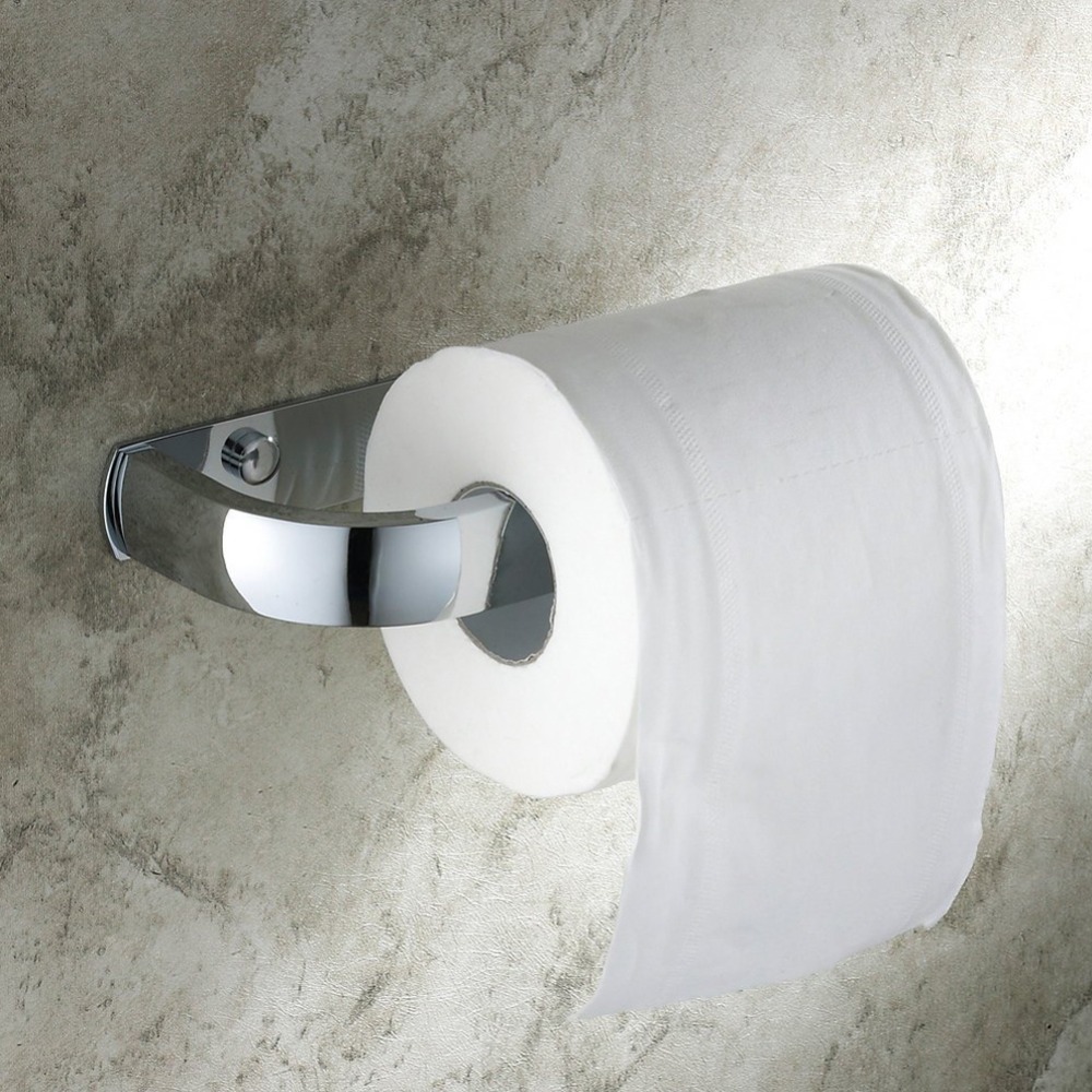 aothpher lavatory 304 stainless steel made toilet roll paper holder in bathroom roll paper rack wall mounted roll tissue holder