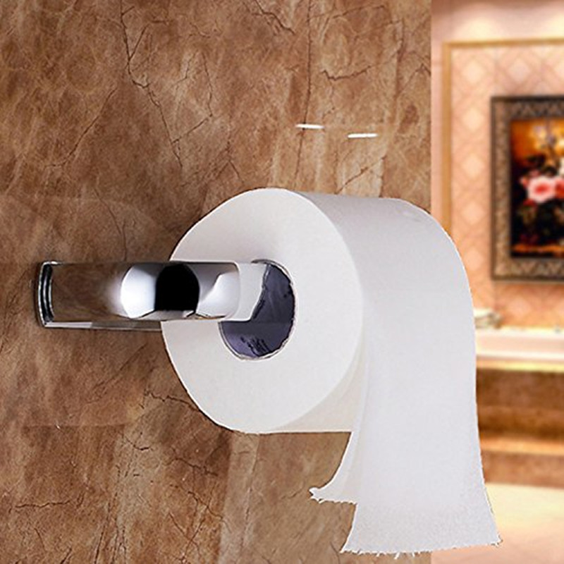 aothpher lavatory 304 stainless steel made toilet roll paper holder in bathroom roll paper rack wall mounted roll tissue holder