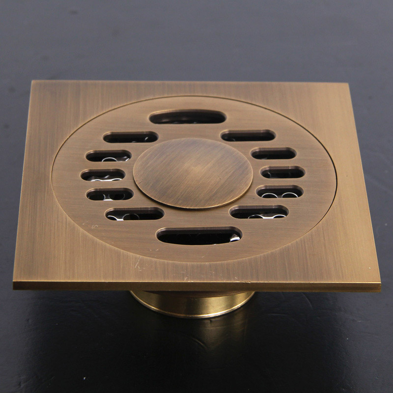 aothpher new floor drains deodorization brass construction drains for home kitchen accessories