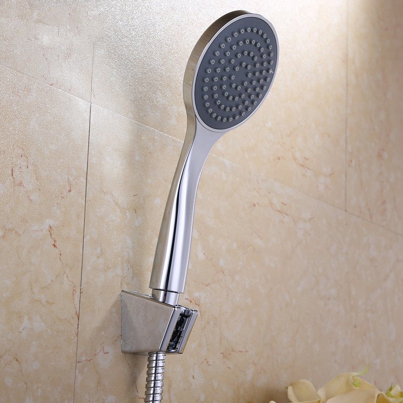 aothpher water saving rainful shower head high pressurized abs with brushed plated bathroom hand shower water booster shower