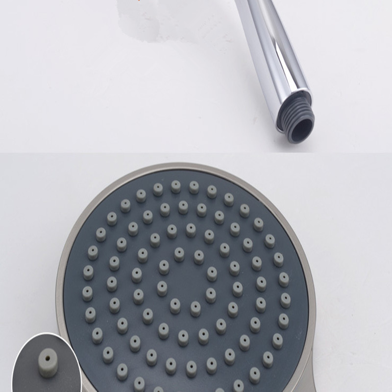 aothpher water saving rainful shower head high pressurized abs with brushed plated bathroom hand shower water booster shower