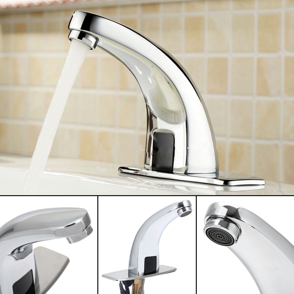 automatic infrared sensor faucet for bathroom sink cold water tap mixer touch dona4201