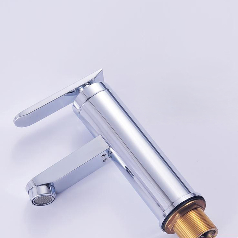 bakala bargain short/tall brass chromed single handle single hole bathroom tap mixer for the bathroom br-9118