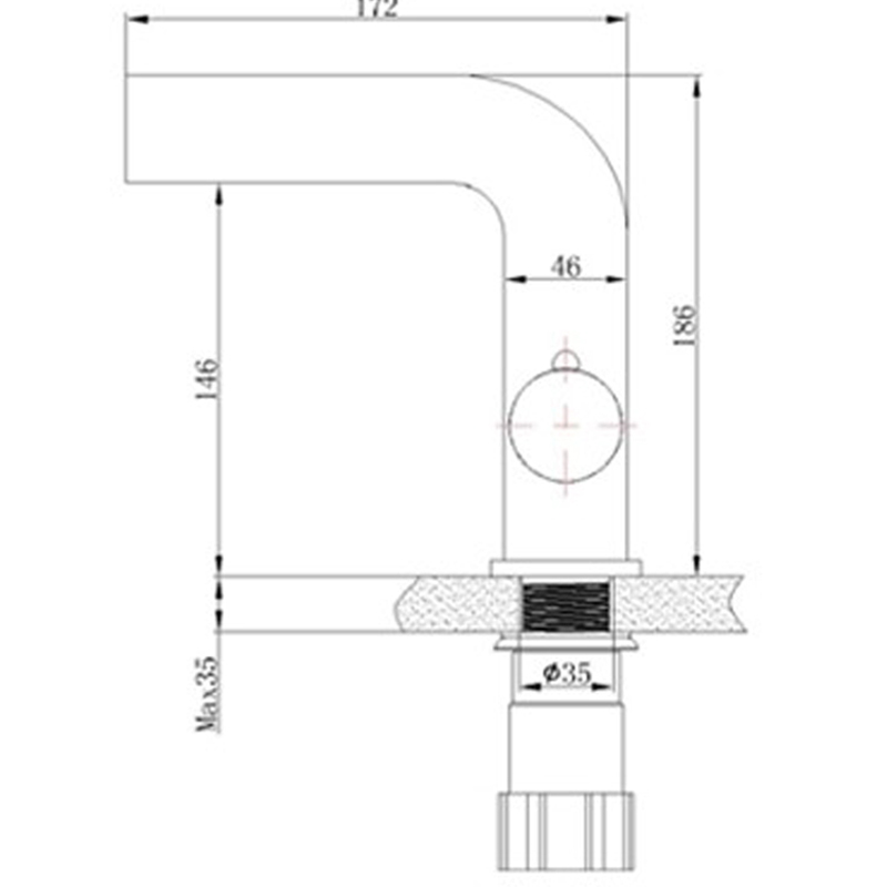 bakala basin faucet single handle basin mixer tap bathroom sink chrome finish square shape vanity sinkf8102