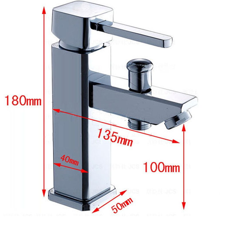 bakala deck mounted chrome polished finish bathroom faucet basin mixer tap g-8047