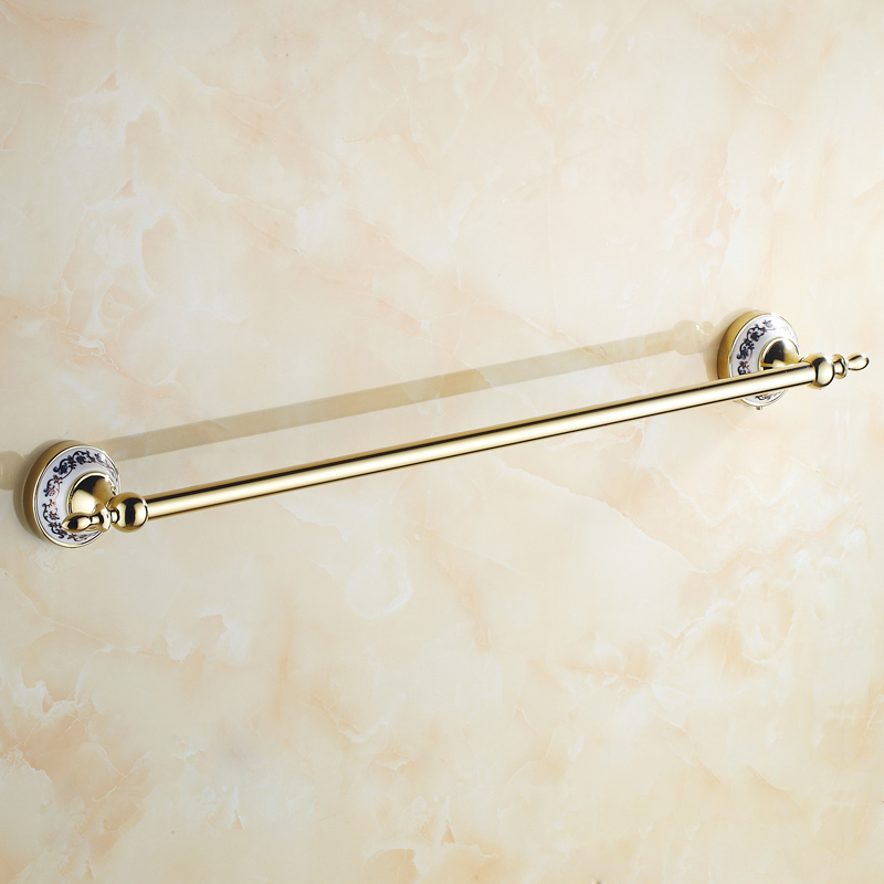 bakala fashionable space gilded towel rack towel rail towel rod br-5509