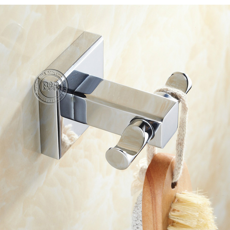 bakala fashionable wall hook stainless steel towel rack br-87015