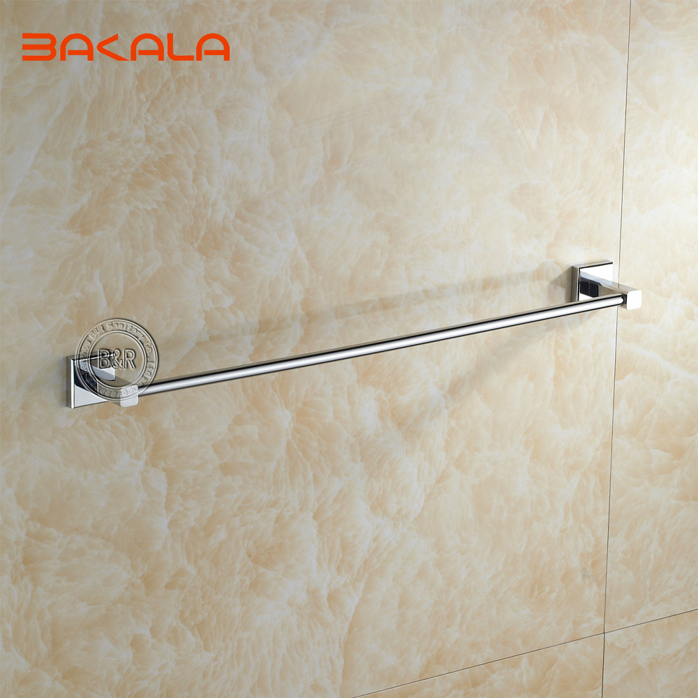 bakala luxury bathroom stainless steel single 50cm towel holder br-87003