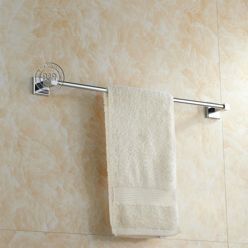 bakala luxury bathroom stainless steel single 50cm towel holder br-87003