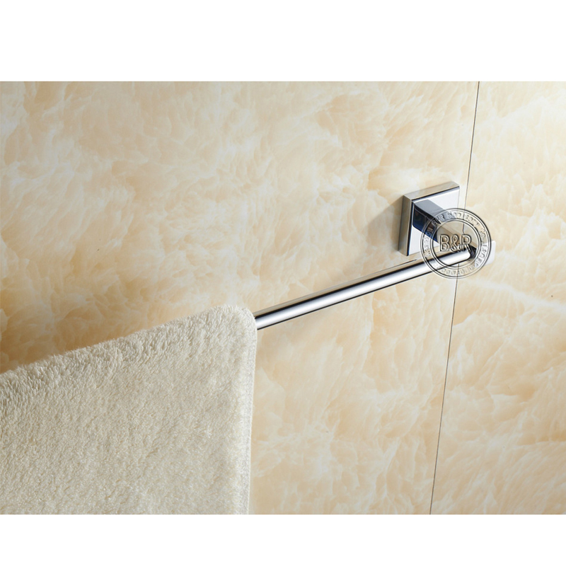 bakala luxury bathroom stainless steel single 50cm towel holder br-87003