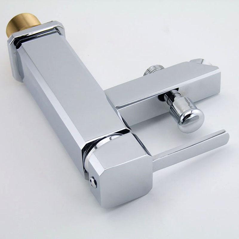 bakala luxury brass washbasin faucet, & cold water mixer, with hand shower and hose,