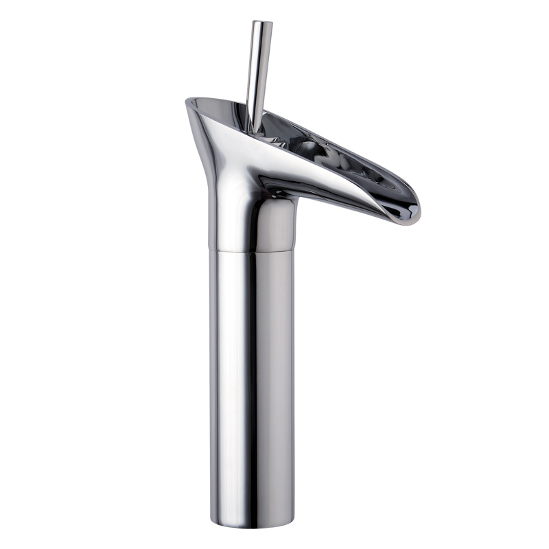 bakala modern washbasin design bathroom faucet mixer waterfall and cold water taps for basin of bathroom gz-8007