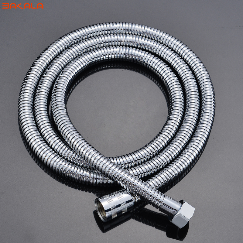 bakala plumbing hoses shower hose 1.5m plumbing hose bath products bathroom accessories sus304 shower tubing hoses