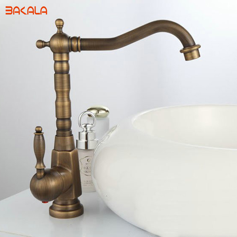 bakala single handle antique brass centerset kitchen faucet - whole - gz8103