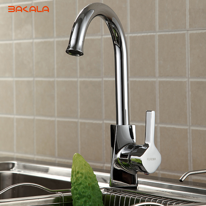 bakala torneira cozinha chromed swivel kitchen sink bathroom basin mixer tap faucet fa-5904