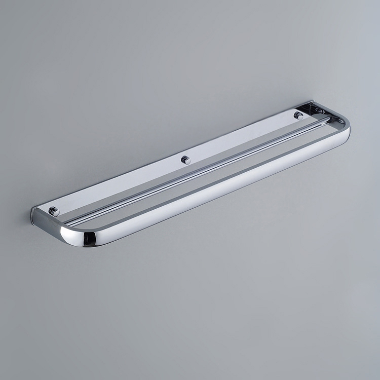 chrome60 cm wall-mounted bathroom towel holders towel bars towels racks hanger single towel bar used for bathroom kitchen