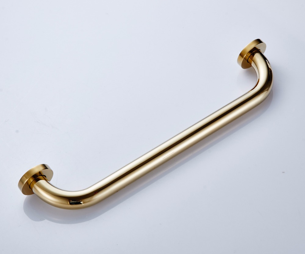 golden bath bathroom grab bar support handle safe shower tub helping handgrip older children people keeping balance towel rail