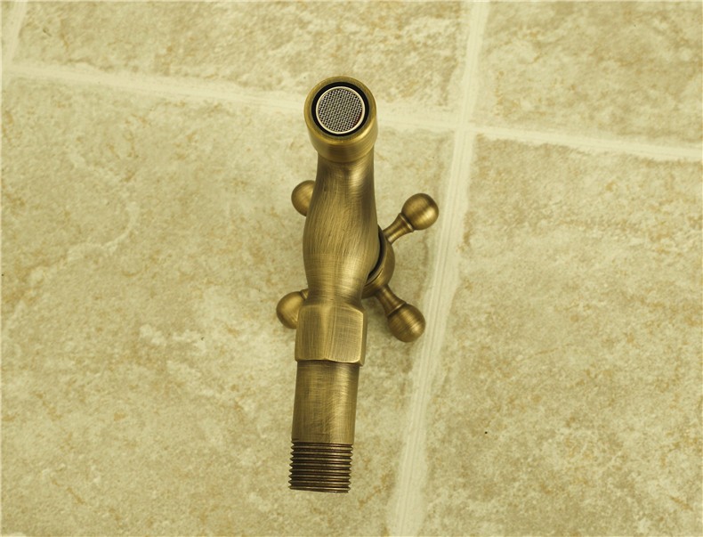 good quality and apperance antique fast tap washing machine tap brass faucet dona4013