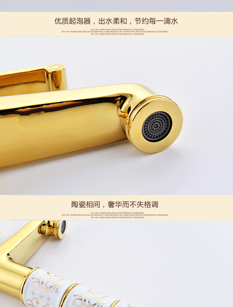 luxury solid brass gold bathroom mixer tap from dona sanitary ware cold golden basin sink faucet