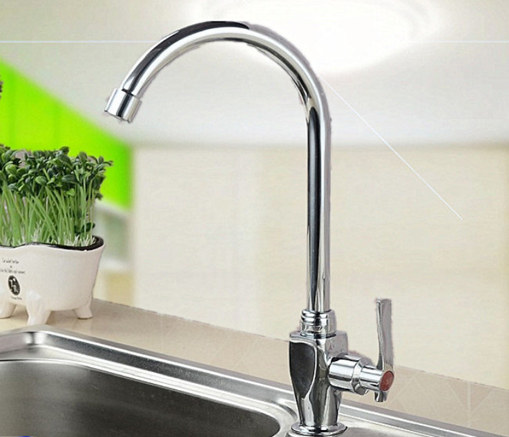 popular deck mounted kitchen sink faucet with single handle single cold kitchen sink water mixer tap