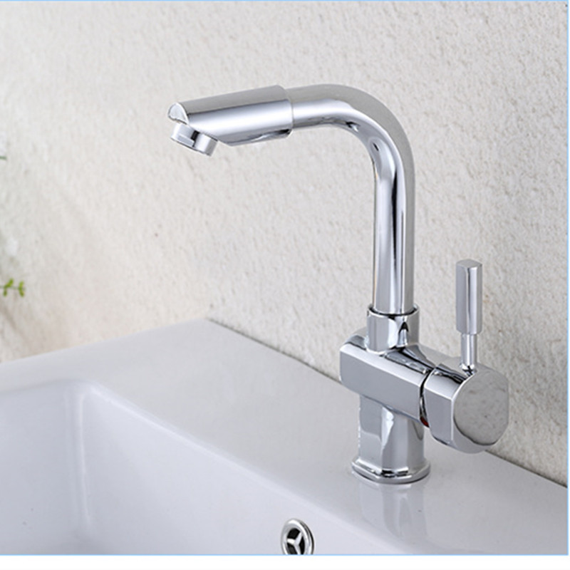 selling bathroom faucet mixers chrome finish brass basin sink faucet single handle bath mixer taps dona2164