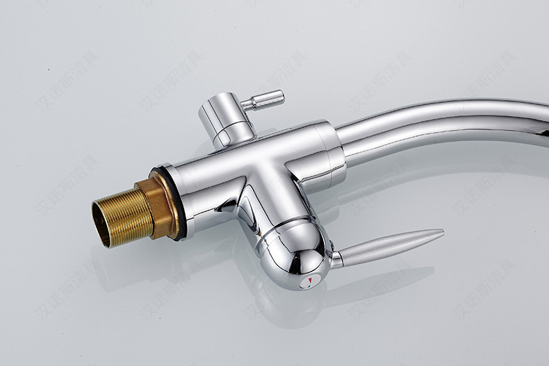 selling dual handle solid brass filter kitchen faucet by polished kitchen sink mixer tap with spring water tap