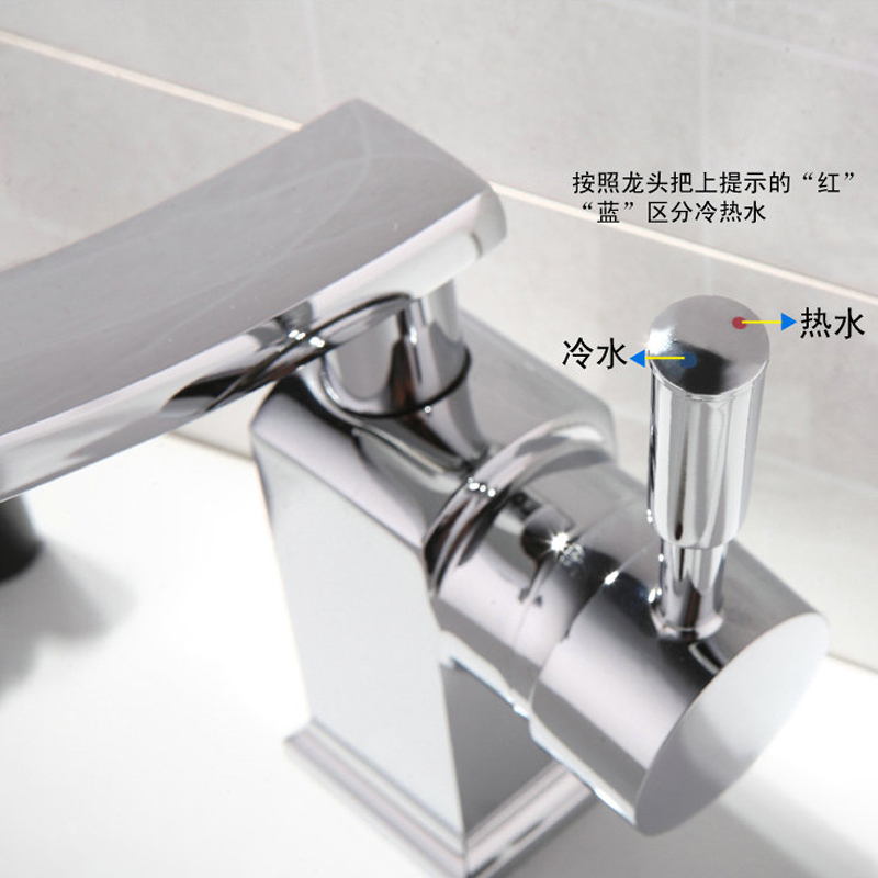 shpping bakala new brass chromed single handle single hole bathroom vessel sink lavatory basin faucet / mixer tap g-7058