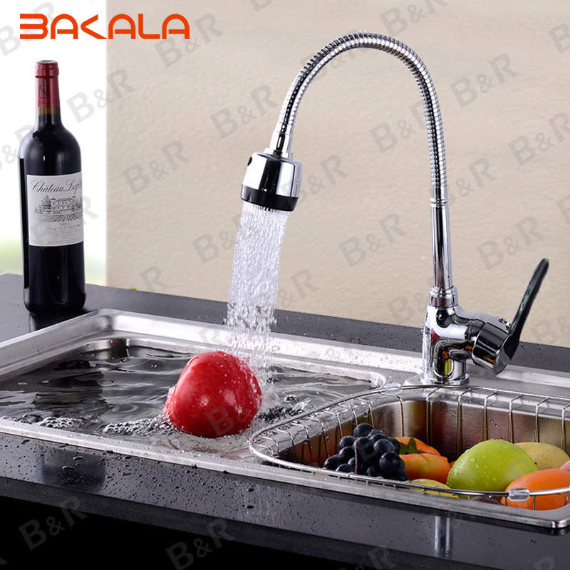 the mixer for kitchen and cold water rotate 360 degrees any folding tap kitchen br-9101