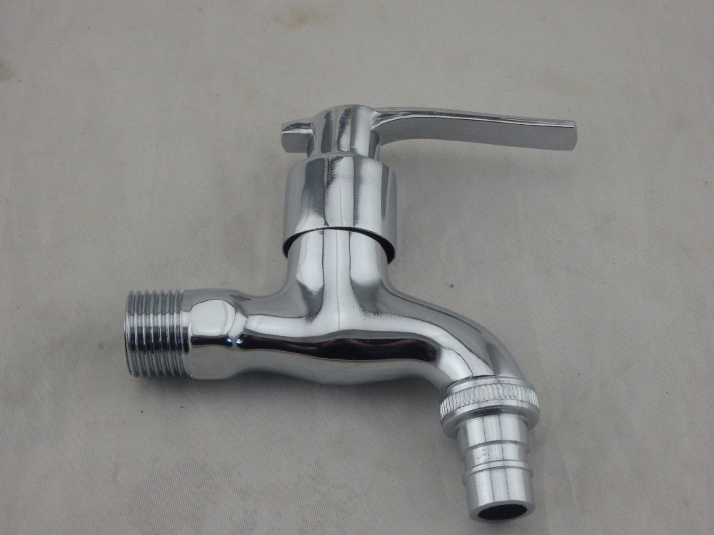 zinc alloy washing machine faucet and single cold inwall garden fast on tap