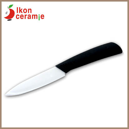 China Ceramic Knives,4 inch 100% Zirconia Ikon Ceramic Fruit Knife.(AJ-4001W-BB)