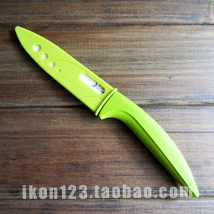 China Ceramic Knives,4 inch 100% Zirconia Ikon Ceramic Fruit Knife.(AJ-D4001W-CGz)