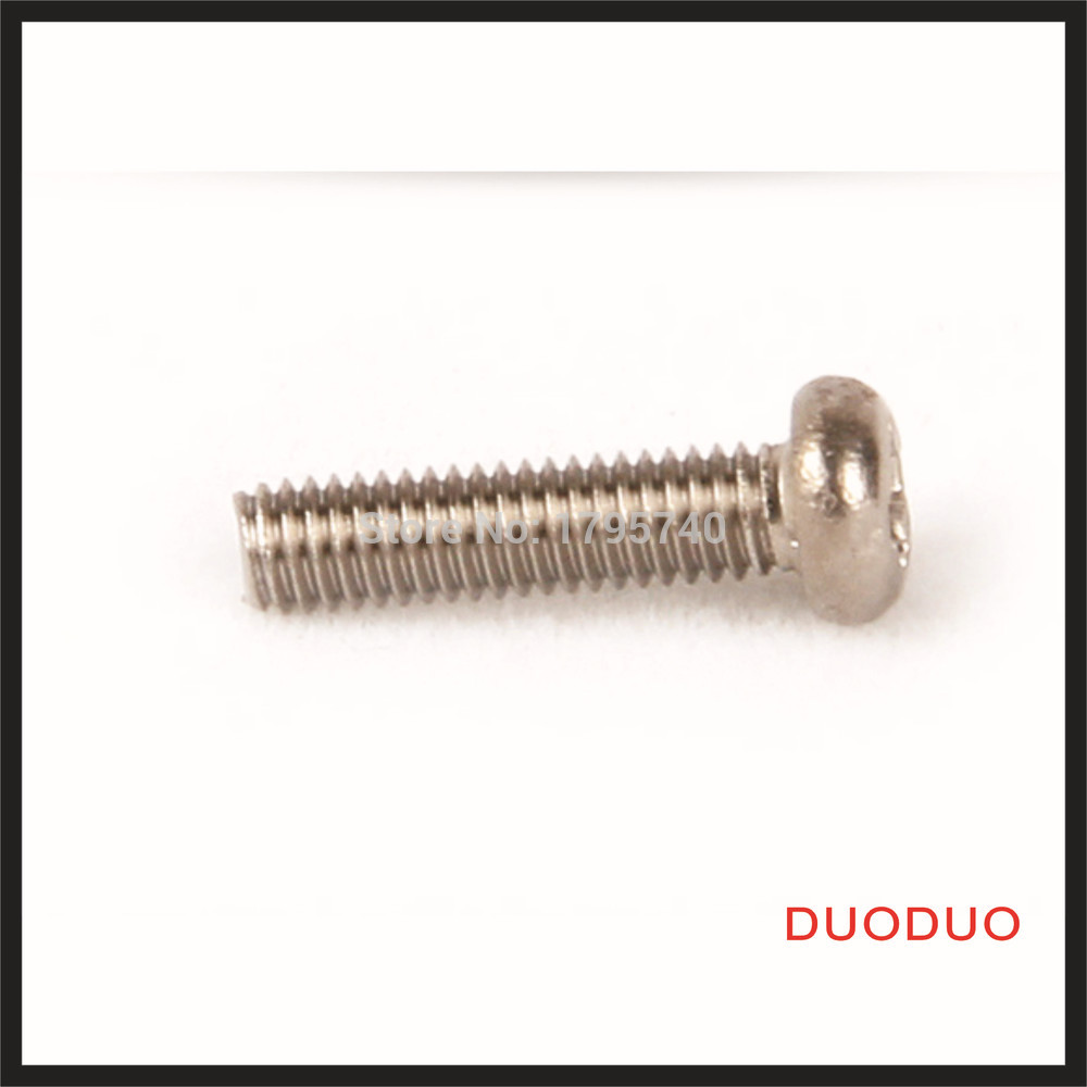 200pcs din7985 m5 x 10 a2 stainless steel pan head phillips screw cross recessed raised cheese head screws