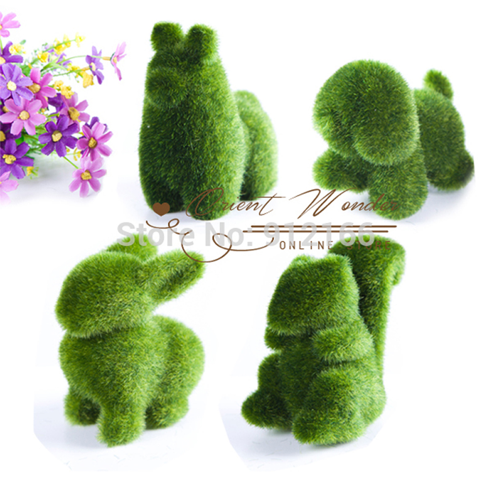 animal grass small cute animal design decorations,artificial animals grass land 50 pcs/lot house decoration