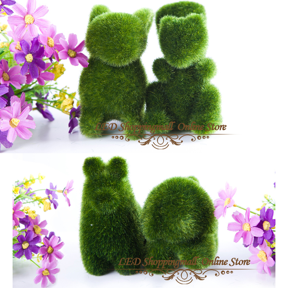 animal grass small cute animal design decorations,artificial animals grass land 50 pcs/lot house decoration