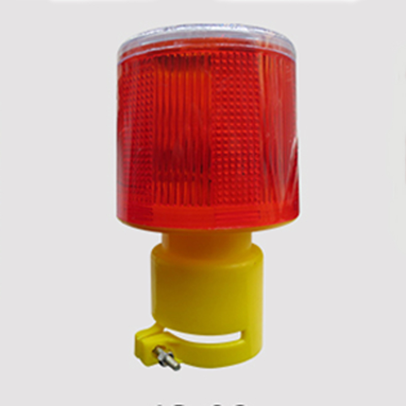 solar powered traffic warning light led solar safety signal beacon emergency alarm lamp