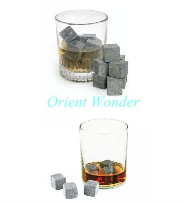 summer beer cooling stone 50 set/lot 8 piece in one set whisky ice stone,rock stone sipping cube stone