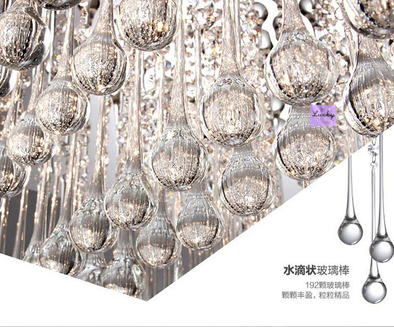 lustres e pendentes crystal chandelier light fixture