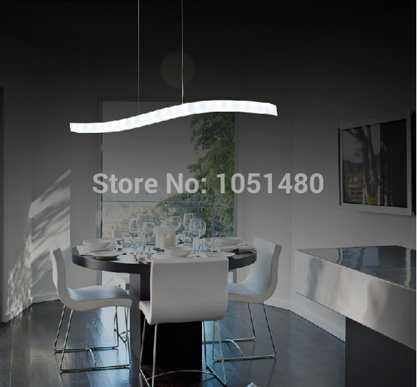 new item s design pendant led chandelier ,l800*w30*h25mm dinning room chandelier bar light