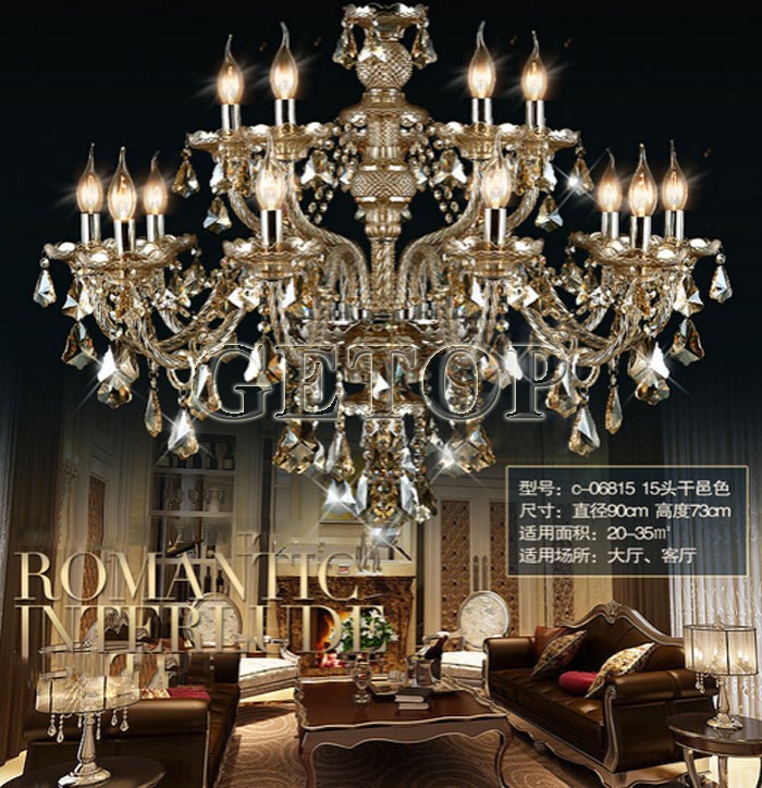 best price modern k9 crystal chandelier lighting luxury lustres de cristal pendants living room indoor crystal lamp