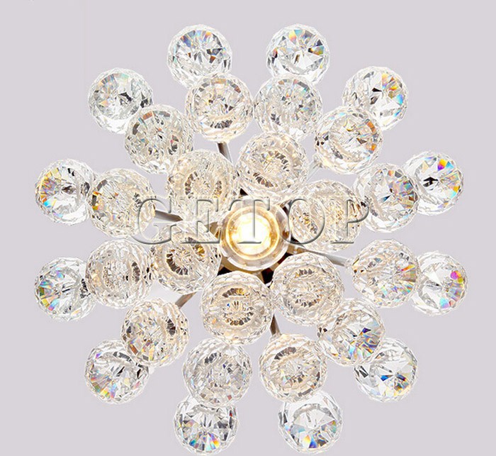 best price modern led crystal chandeliers restaurant aisle entrance hall corridor led crystal lamps lighting fixture d28xh28cm