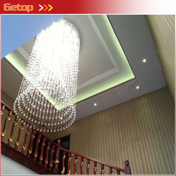 best price modern luxury k9 crystal chandeliers villa penthouse living room staircase crystal lamp project lights el clubs